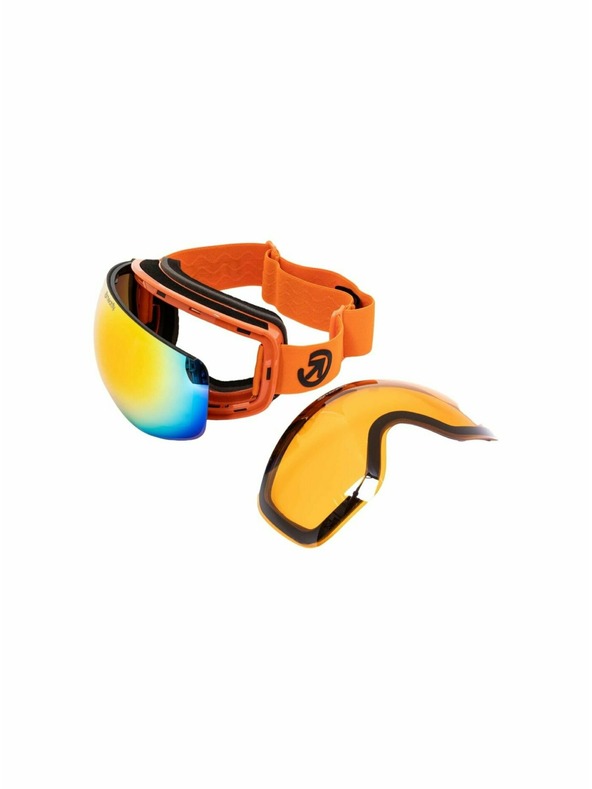 Meatfly Meatfly sNB & SKI okuliare Ekko XL Orange