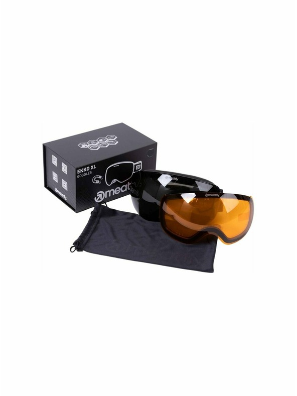 Meatfly Meatfly sNB & SKI okuliare Ekko XL Morph Black
