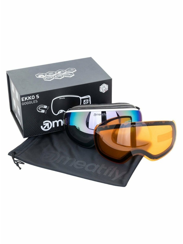 Meatfly Meatfly sNB & SKI okuliare Ekko S White Blossom