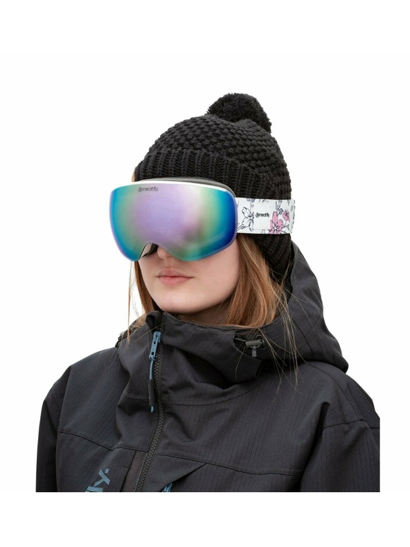 Meatfly Meatfly sNB & SKI okuliare Ekko S White Blossom