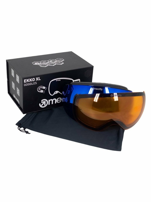 Meatfly Meatfly sNB & SKI okuliare Ekko XL Black