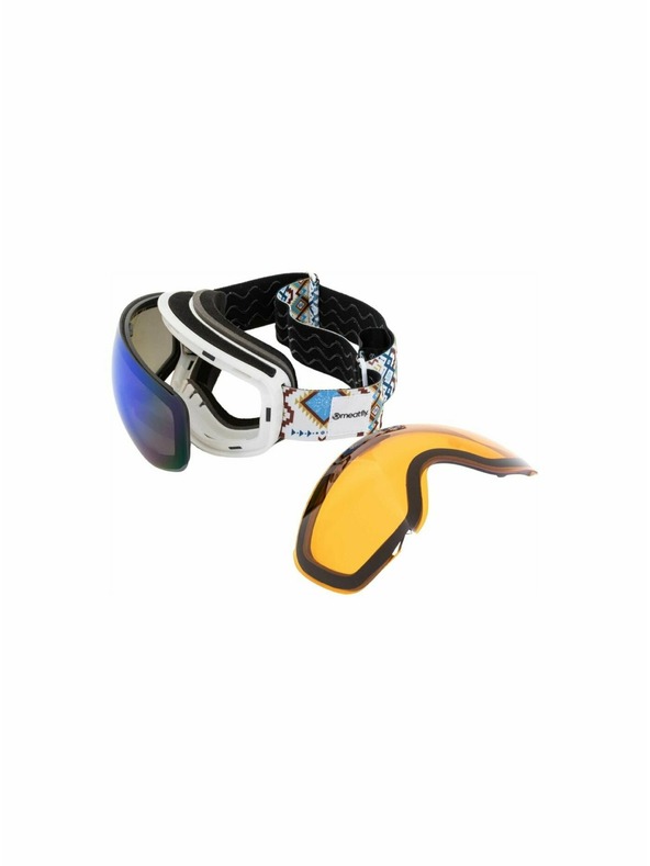 Meatfly Meatfly sNB & SKI okuliare Ekko S Jones White