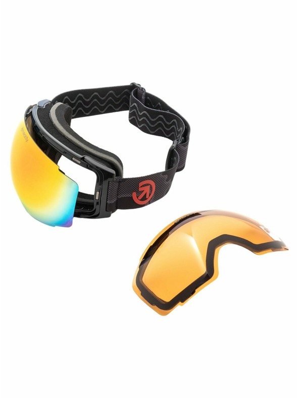 Meatfly Meatfly sNB & SKI okuliare Renegate Morph Black