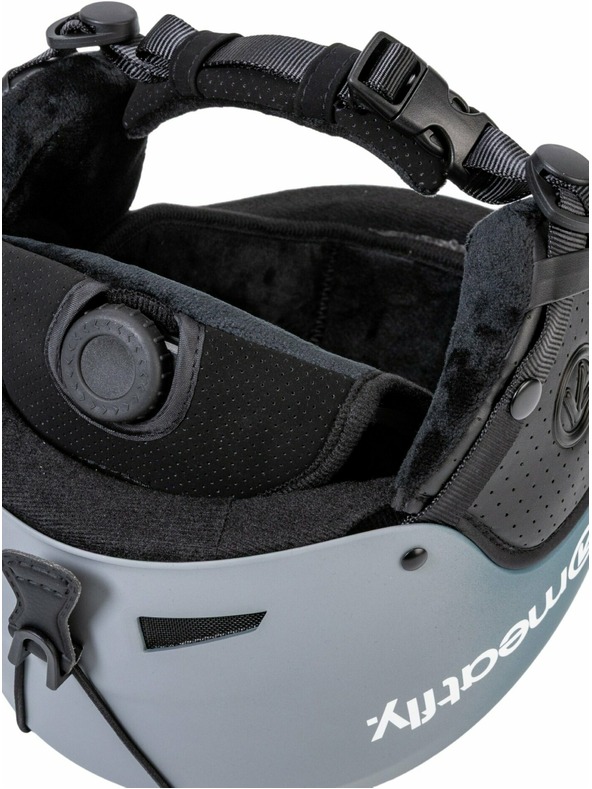 Meatfly Meatfly sNB & SKI prilba Maul Silver Gray