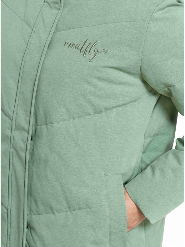 Meatfly Meatfly dámska zimná bunda Chloe Green Tea