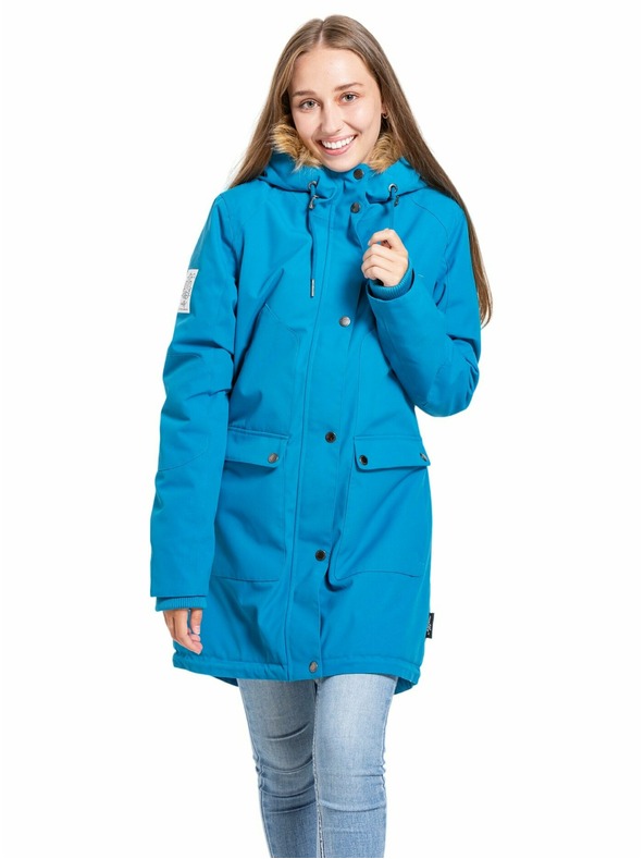 Meatfly Meatfly dámska parka Amber Teal Blue