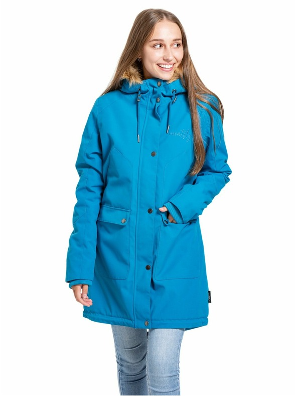 Meatfly Meatfly dámska parka Amber Teal Blue