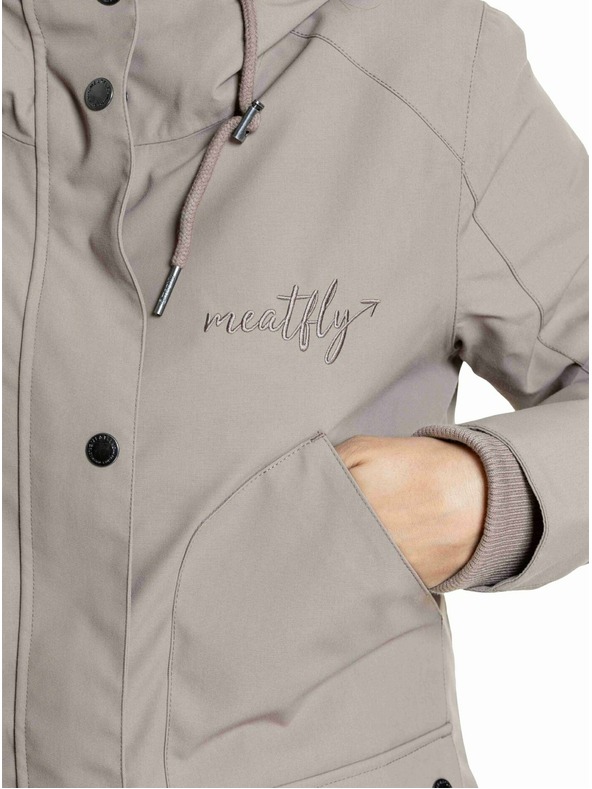 Meatfly Meatfly dámska parka Amber Stucco