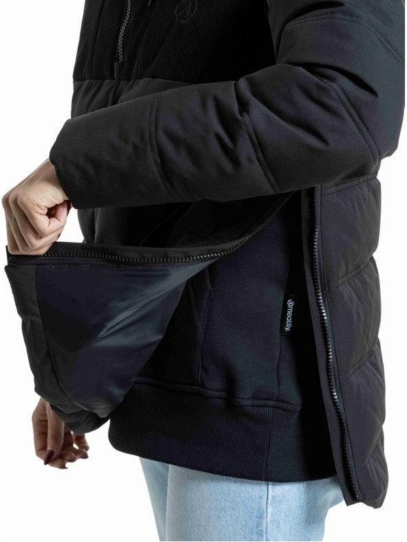 Meatfly Meatfly dámska zimná bunda Winnie Black