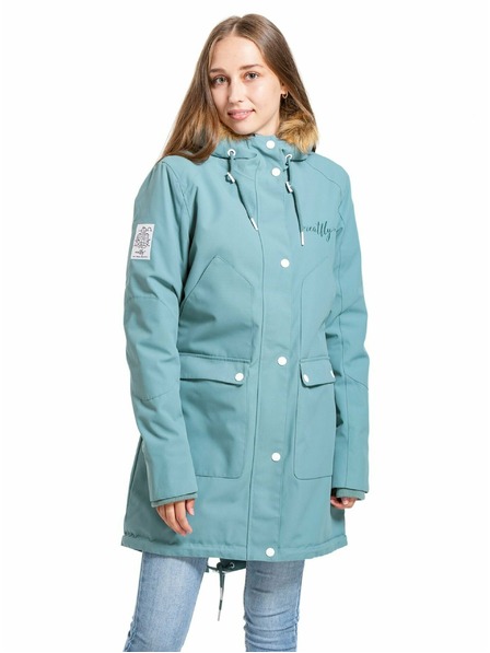 Meatfly Meatfly dámska parka Amber Dusty Mint