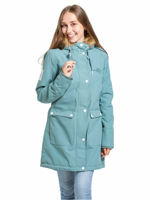 Meatfly Meatfly dámska parka Amber Dusty Mint
