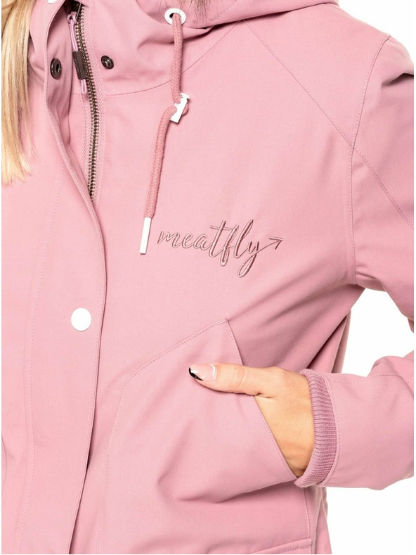 Meatfly Meatfly dámska parka Amber Dusty Rose