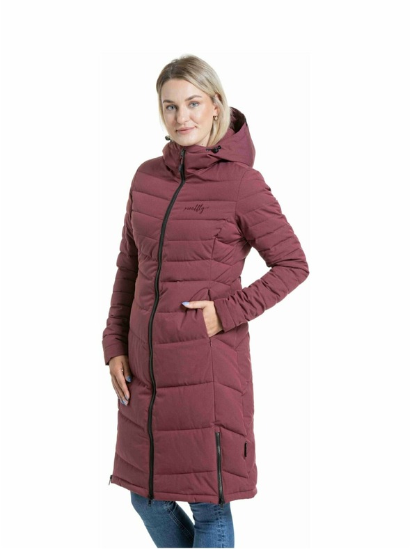 Meatfly Meatfly dámska zimná bunda Olympa Pomegranate