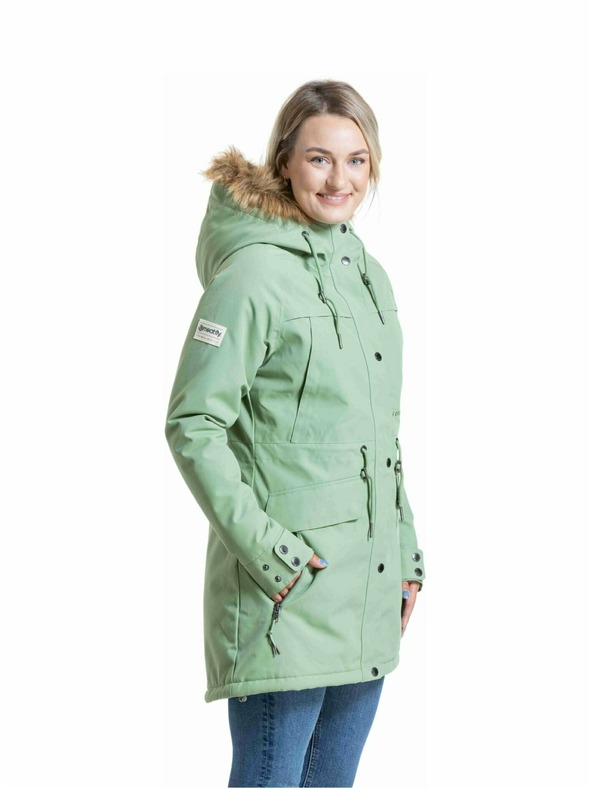 Meatfly Meatfly dámska parka Aubrey Green Tea