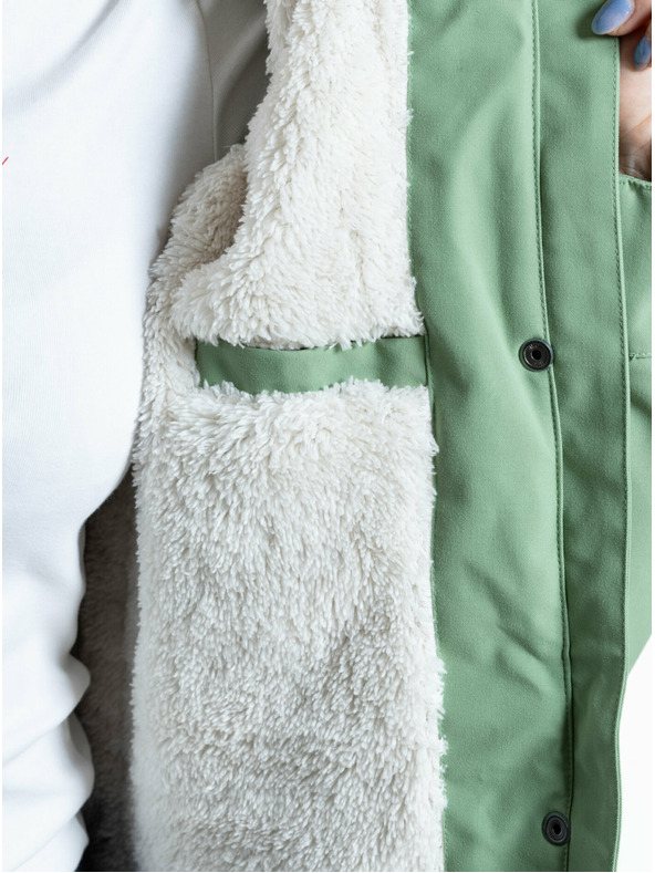 Meatfly Meatfly dámska parka Aubrey Green Tea