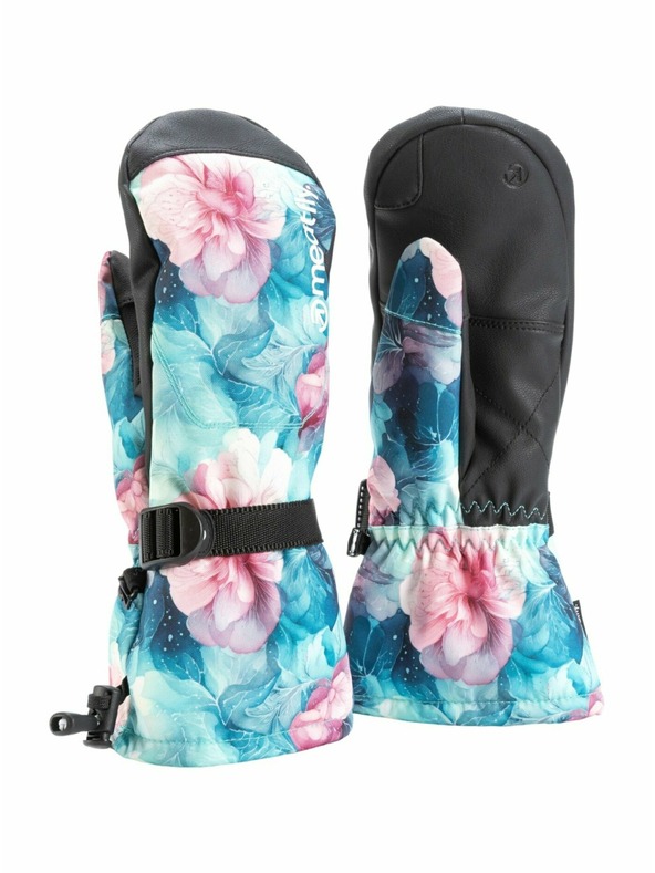 Meatfly Meatfly dámske rukavice Manson Pink Flowers