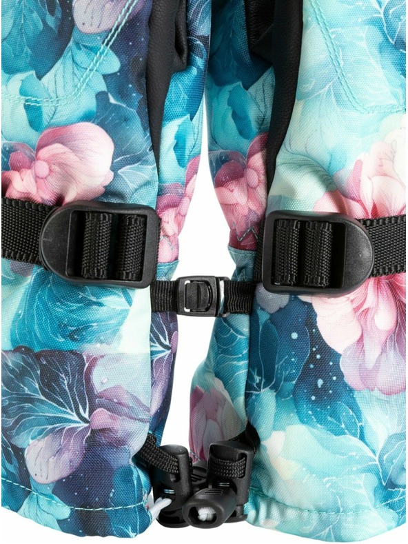 Meatfly Meatfly dámske rukavice Manson Pink Flowers