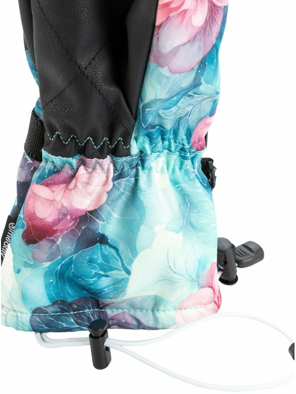 Meatfly Meatfly dámske rukavice Manson Pink Flowers