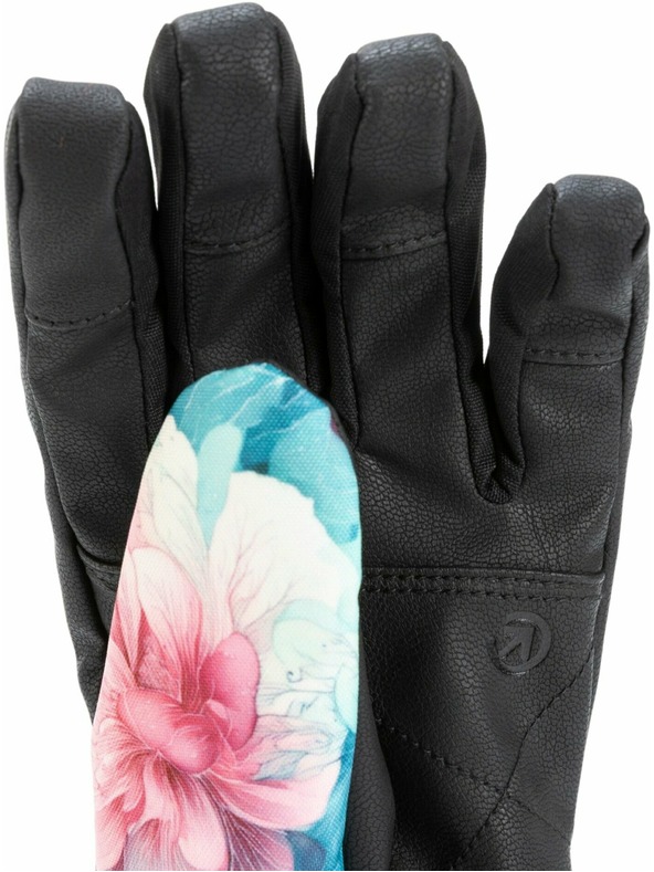 Meatfly Meatfly dámske rukavice Gazie Pink Flowers