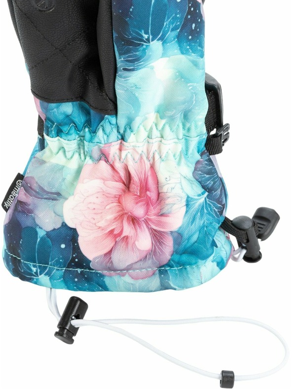 Meatfly Meatfly dámske rukavice Gazie Pink Flowers