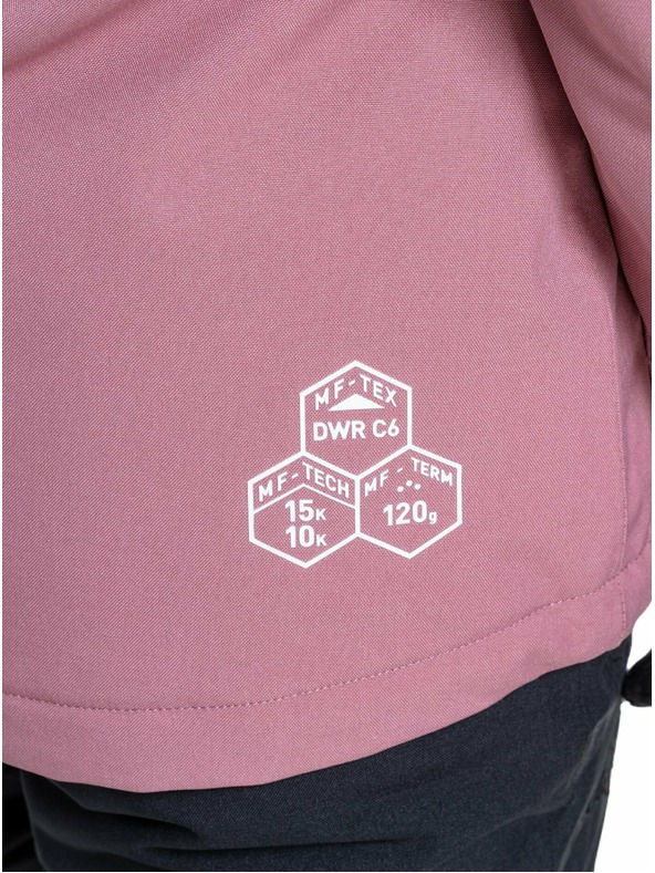 Meatfly Meatfly dámska SNB & SKI bunda Terra Dusty Rose