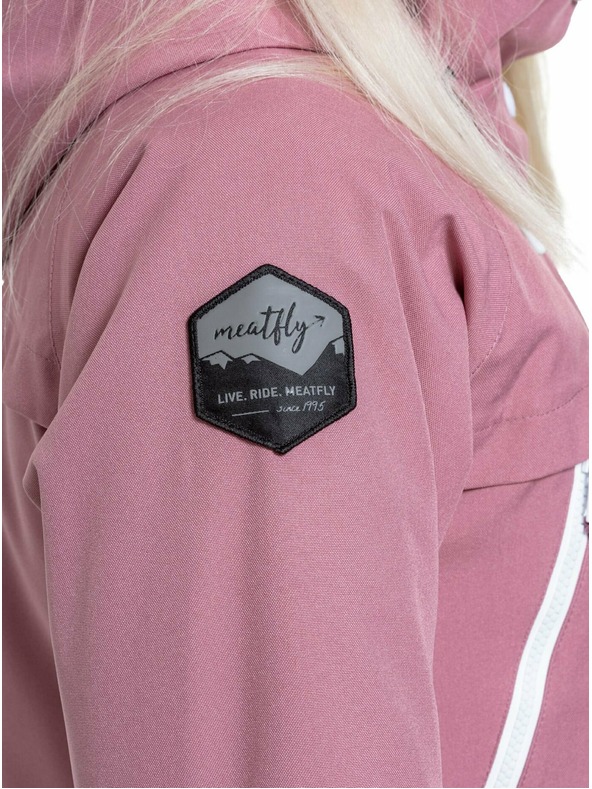 Meatfly Meatfly dámska SNB & SKI bunda Terra Dusty Rose