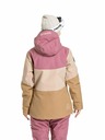 Meatfly Meatfly dámska SNB & SKI bunda Kirsten Latte / Dusty Rose