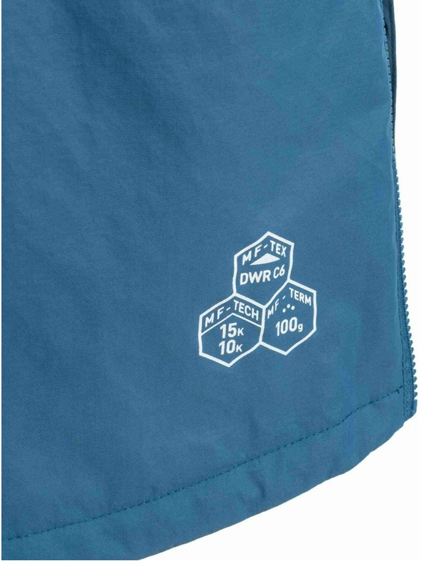 Meatfly Meatfly dámska SNB & SKI bunda Aiko White Jones / Slate Blue