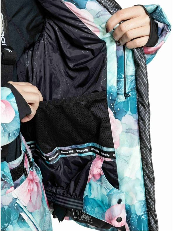 Meatfly Meatfly dámska SNB & SKI bunda Bonie Print