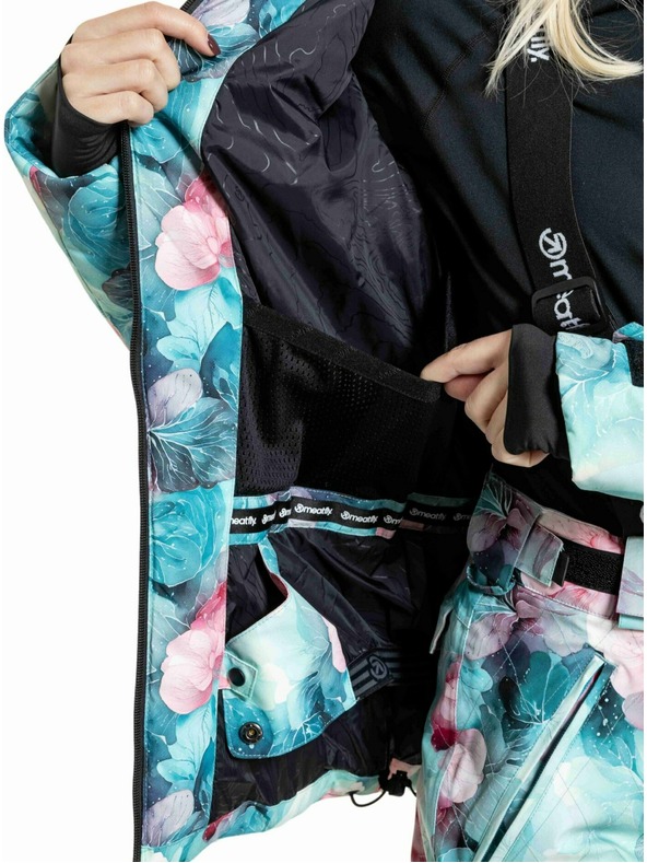 Meatfly Meatfly dámska SNB & SKI bunda Bonie Print