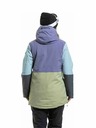 Meatfly Meatfly dámska SNB & SKI bunda Aiko Olive Light / Purple Light
