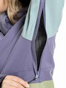 Meatfly Meatfly dámska SNB & SKI bunda Aiko Olive Light / Purple Light