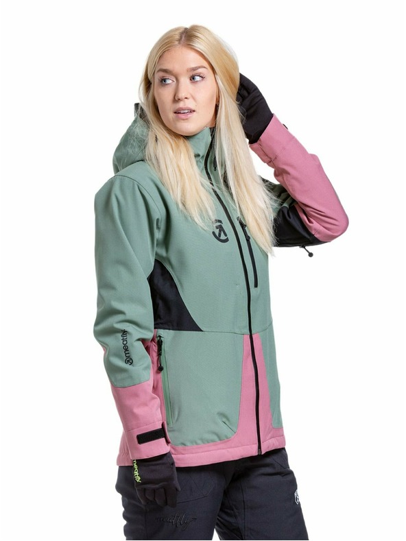 Meatfly Meatfly dámska SNB & SKI bunda Gaia Sea Spray