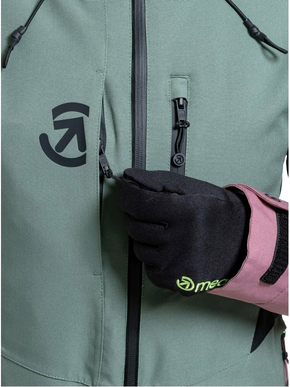 Meatfly Meatfly dámska SNB & SKI bunda Gaia Sea Spray