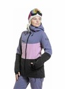 Meatfly Meatfly dámska SNB & SKI bunda Kirsten Black / Purple Light