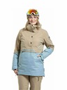 Meatfly Meatfly dámska SNB & SKI bunda Aiko Cloud / Safari