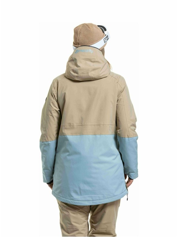 Meatfly Meatfly dámska SNB & SKI bunda Aiko Cloud / Safari
