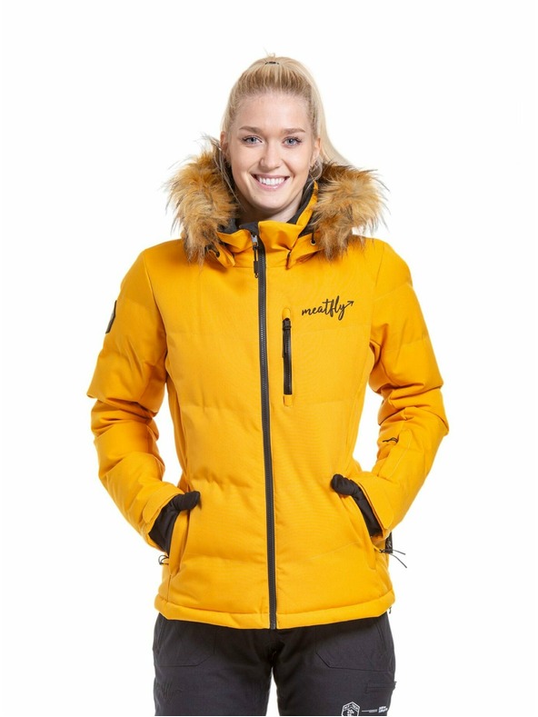 Meatfly Meatfly dámska SNB & SKI bunda Bonie Sunflower