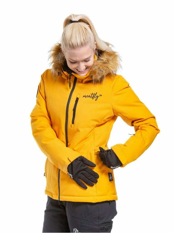 Meatfly Meatfly dámska SNB & SKI bunda Bonie Sunflower