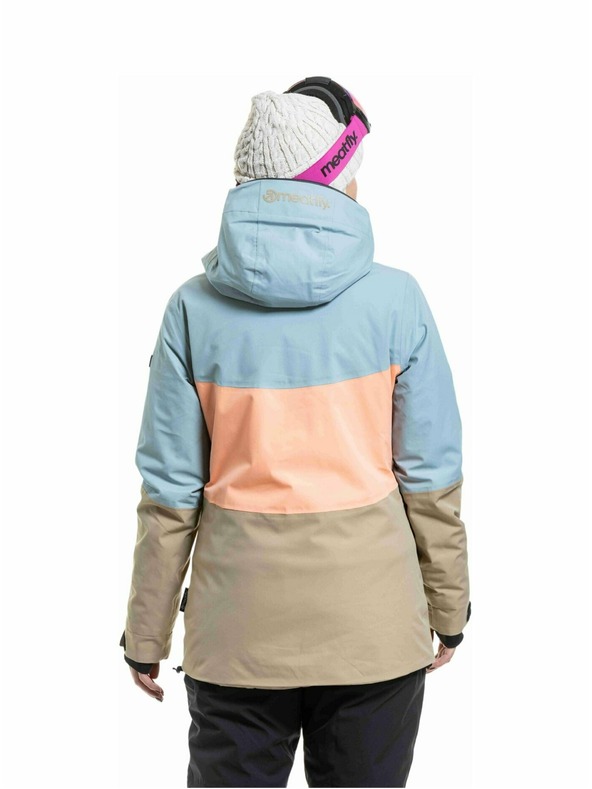 Meatfly Meatfly dámska SNB & SKI bunda Kirsten Safari / Cloud