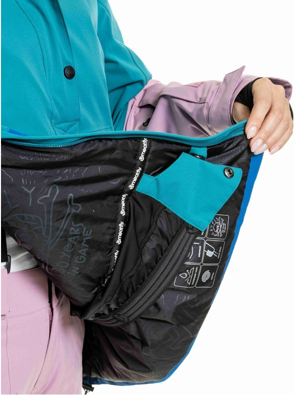 Meatfly Meatfly dámska SNB & SKI bunda Aiko Blue Sky / Hb Blue