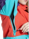 Meatfly Meatfly dámska SNB & SKI bunda Aiko Turquoise/Ferrari Red