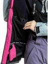 Meatfly Meatfly dámska SNB & SKI bunda Kirsten Grey Dark / Pink