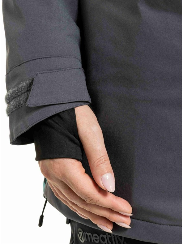 Meatfly Meatfly dámska SNB & SKI bunda Aiko Pink Flowers