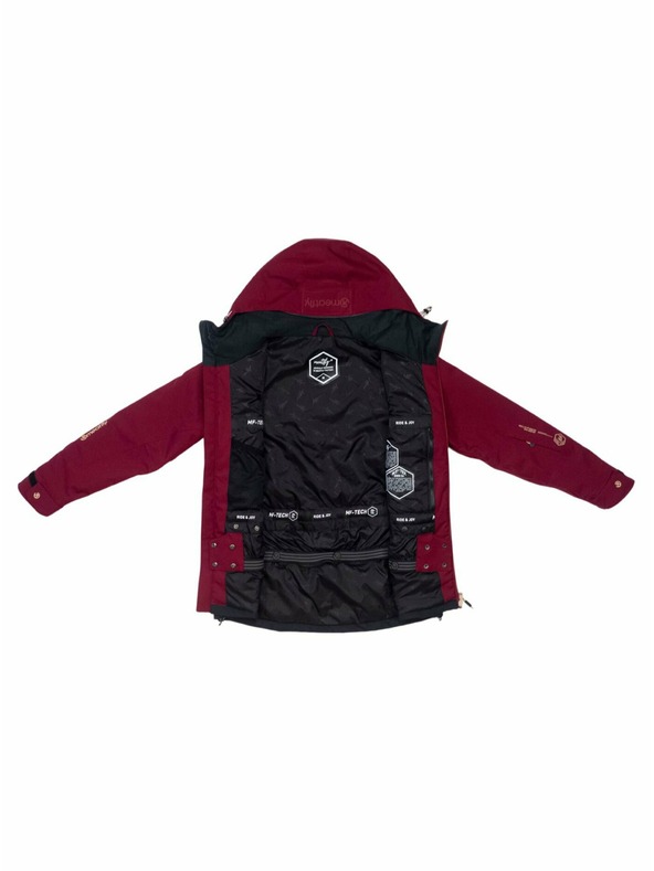 Meatfly Meatfly dámska SNB & SKI bunda Gaia Beet Red