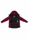 Meatfly Meatfly dámska SNB & SKI bunda Gaia Beet Red