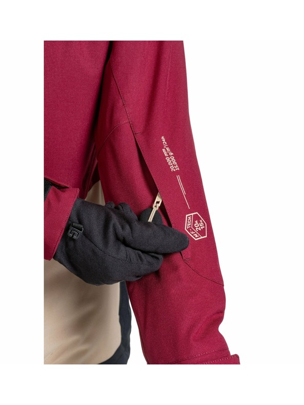 Meatfly Meatfly dámska SNB & SKI bunda Gaia Beet Red