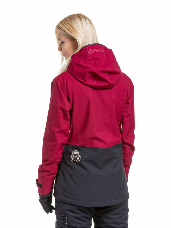Meatfly Meatfly dámska SNB & SKI bunda Gaia Beet Red