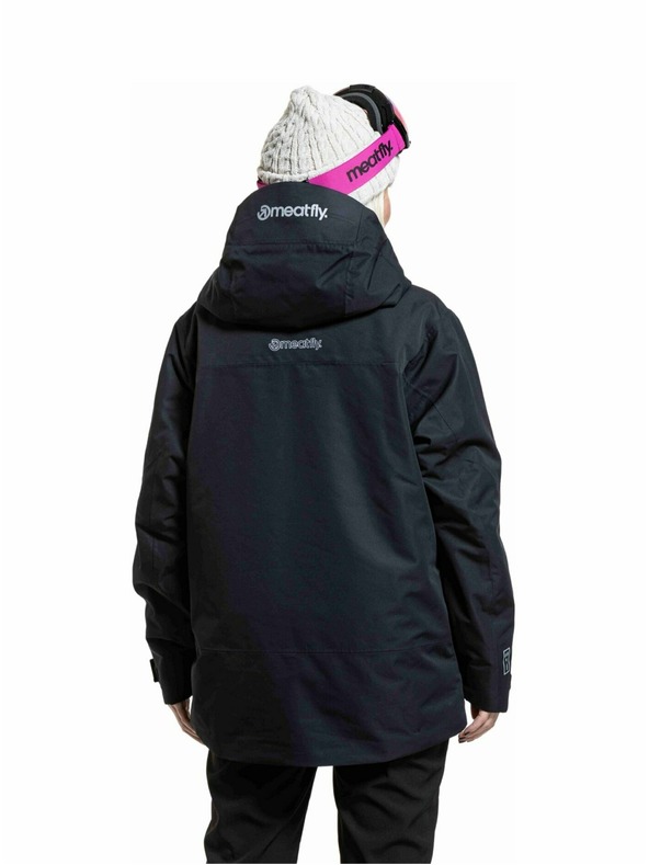 Meatfly Meatfly dámska SNB & SKI bunda Gaia Black