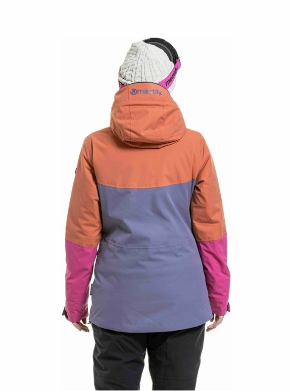 Meatfly Meatfly dámska SNB & SKI bunda Kirsten Purple Light / Mango